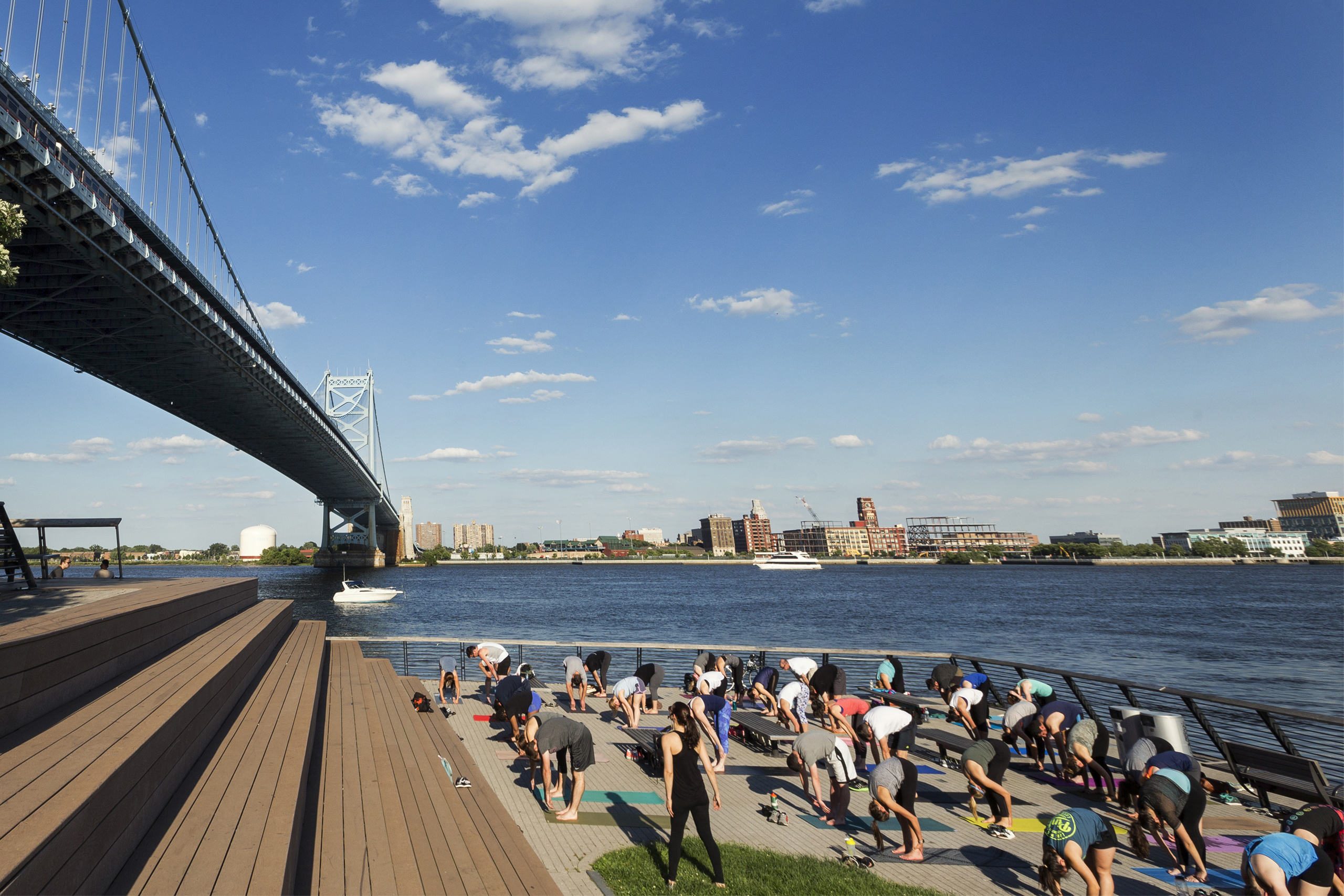 Race Street Pier in Philadelphia