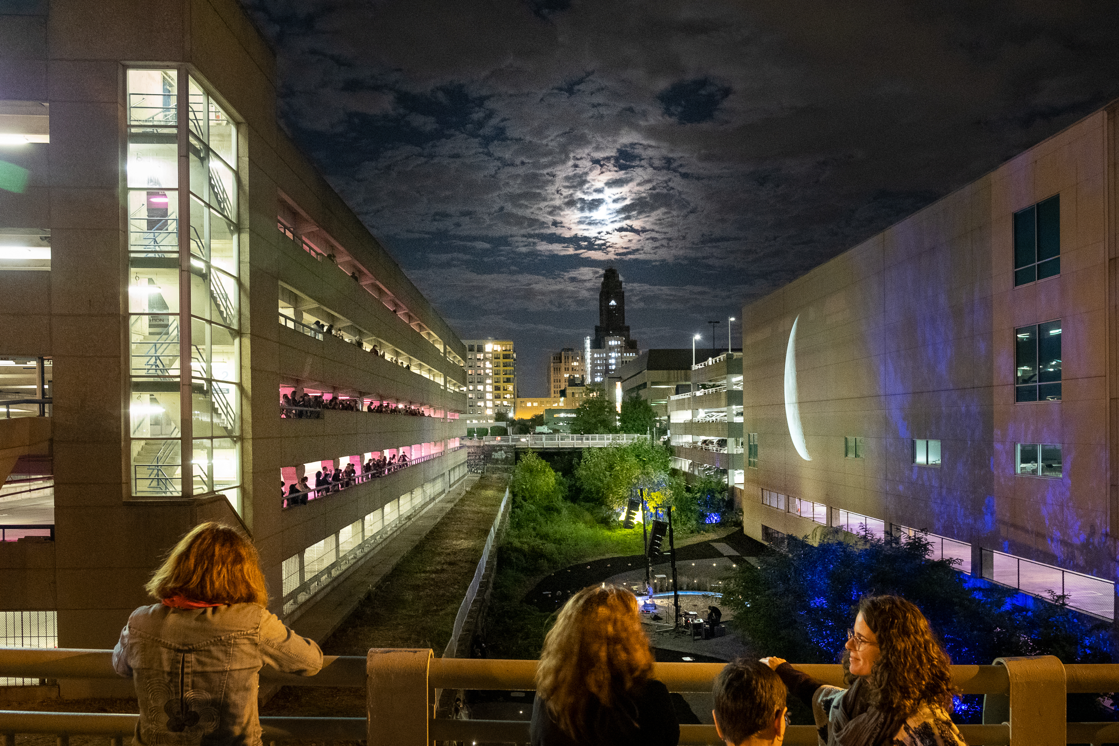 Art installation at The Rail Park